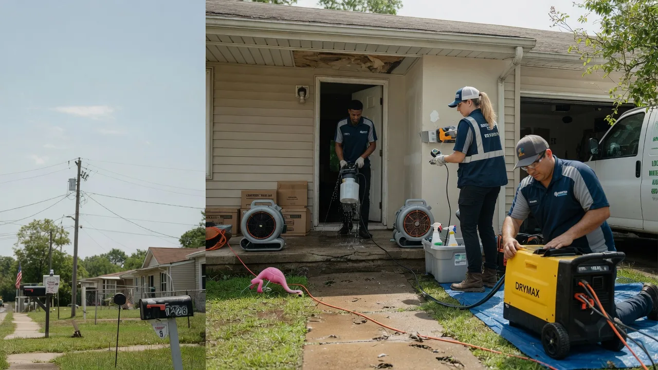 Storm Damage Water Removal in Kingsland, TX near me